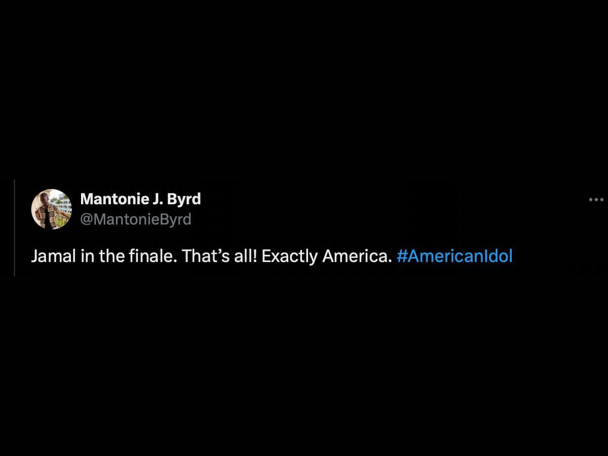 The Tweet above (Image via X/@MantonieByrd)